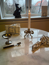 Bow Candle Holder / Brass