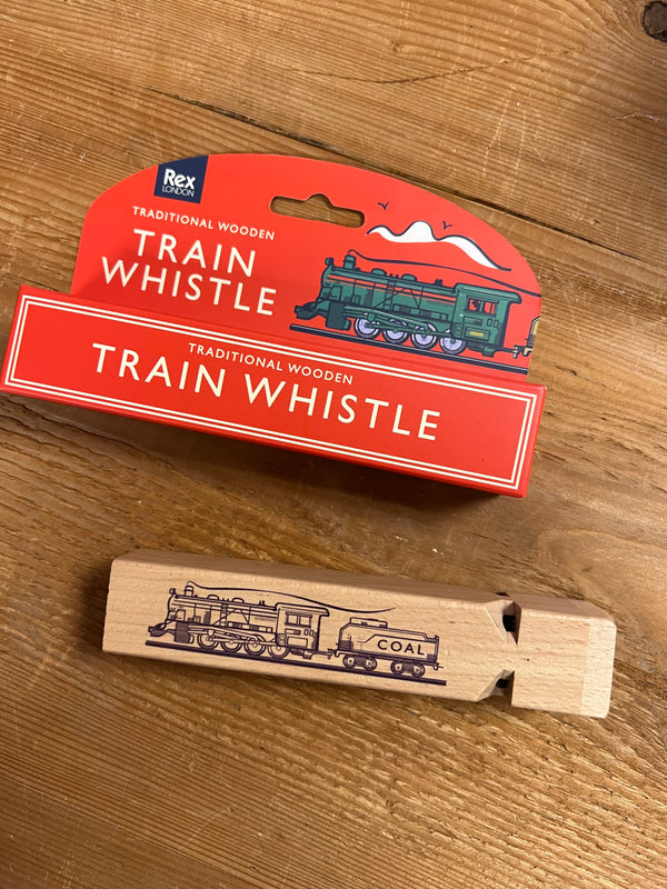 Togfløjte / Wooden Train Whistle