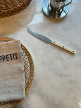 Bistro Cheese Knife / Ivory & Vintage