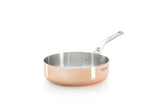 Prima Matera - Copper Straight Saute-Pan / Suitable also for induction / ø 20