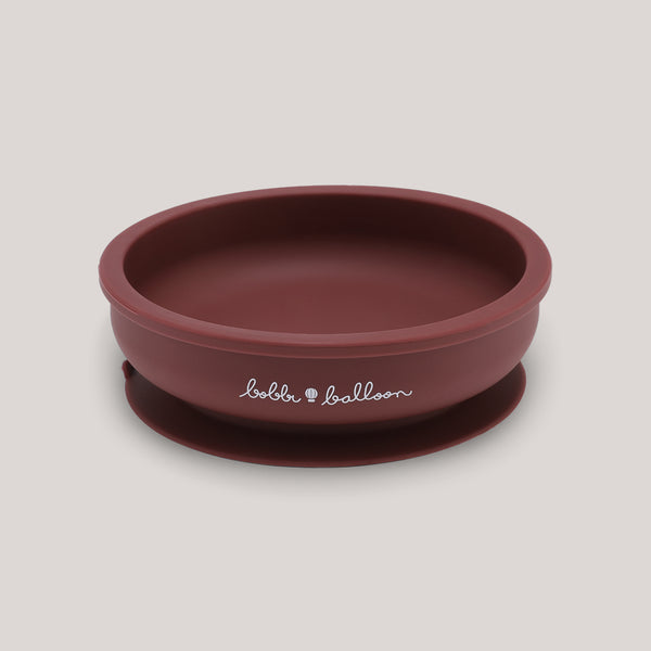 Silicone Bowl / Merlot Red