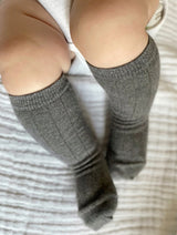 Knæstrømper / Melange Grey