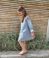 Martha Dress Kids / Blue Check