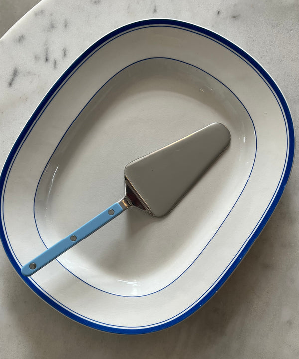 Fransk Bistro Tærte- Kagekniv  / Pastel Blue