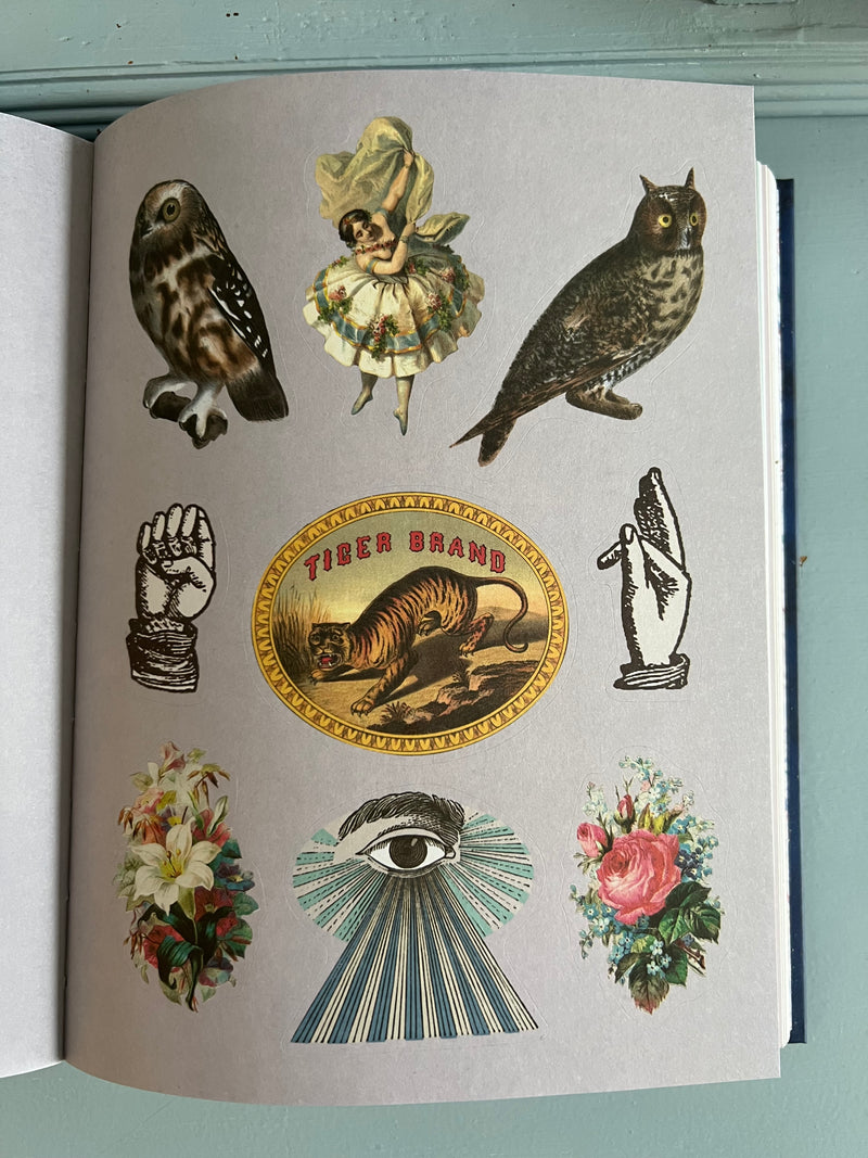 The Antiquarian Sticker Book: Over 1,000 Exquisite Victorian