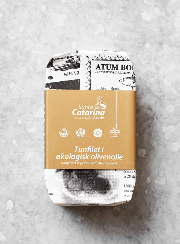 Tunfilet i økologisk olivenolie / 120g