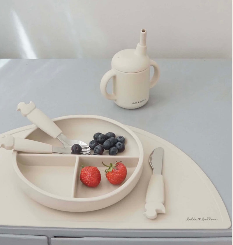 Silicone Placemat / Oyster Beige