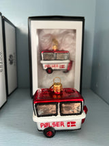 Julekugle / Pølsevogn 5 cm