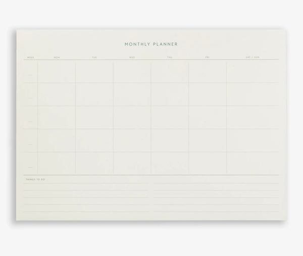 Monthly Planner / A4