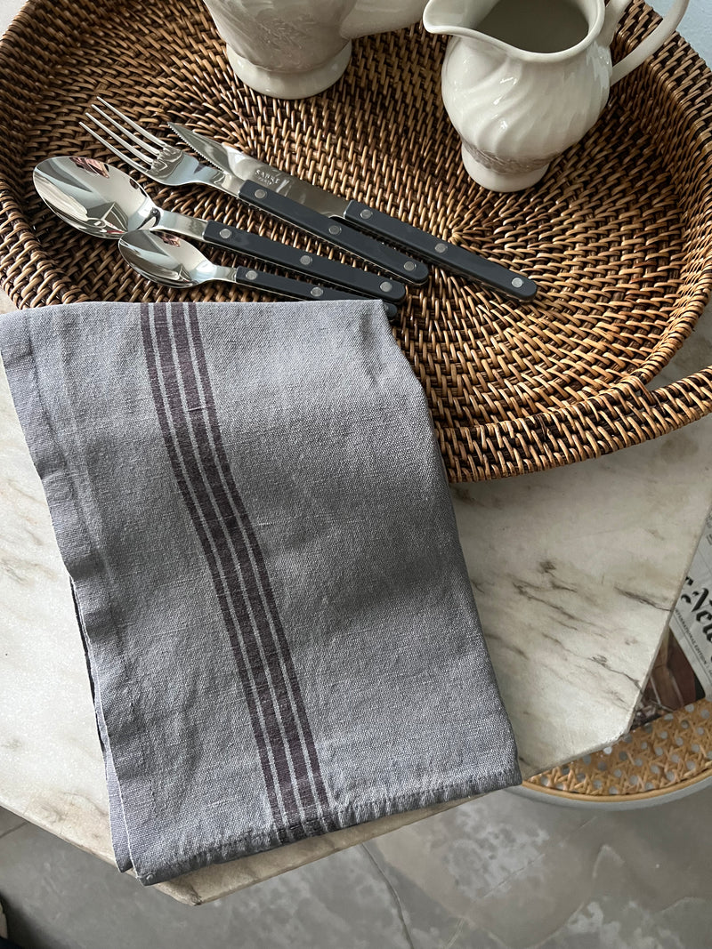 Piano Tea towel / Grey