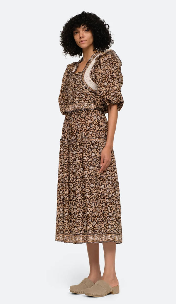 Irina Pleating Dress - Multi / #RS23-091