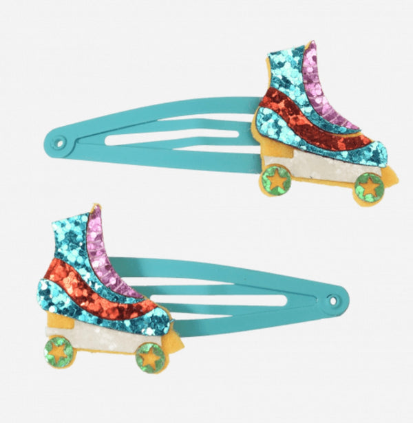 Hårspænde 2 stk. / Roller Skate