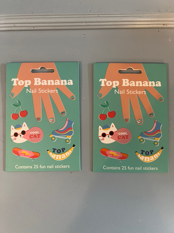 Nail Stickers / Top Banana