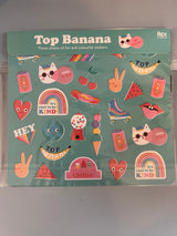 Top Banana / Klistermærker 3 ark