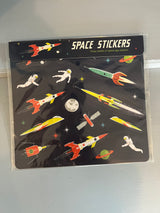 Space Age / Klistermærker 3 ark