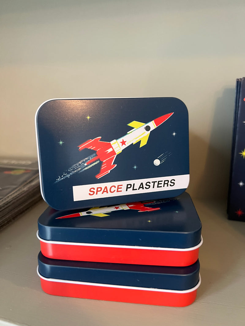 Space Age / Plastre i cool tinæske