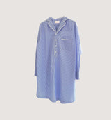 Lulu PJ shirt dress / Blue Stripe