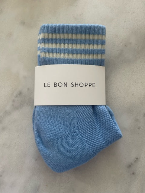 Girlfriend Socks / Parisian Blue
